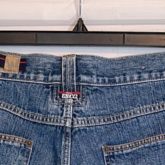 Willie ESCO Duns Cotton Denim Blue Jean Shorts 36 waist like new - Picture 12 of 16